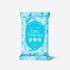 PRRETI So Cool Deo Tissues 15 แผ่นผ้าเช็ดทําความสะอาดแบบพกพาและกําจัดกลิ่นพร้อมกลิ่นน้ําและผงถ่าน _ ผลิตในเกาหลี
